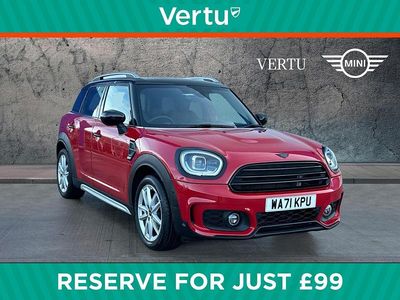 Red Used 2021 Mini Cooper Countryman Sport SUV | £24,463 (Expensive)