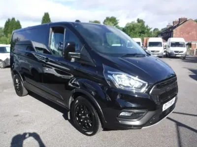 Used Ford Transit Custom 130 HP (95 kW) 2021 Black Van