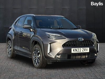 Grey Used 2022 Toyota Yaris Hybrid Design Hatchback | £18,805 (Fair price)