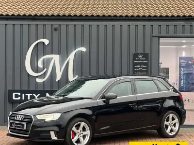 Used Audi A3 Sportback Sport 2017 Black Hatchback