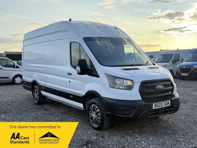 Used Ford Transit 130 HP (95 kW) 2020 White Van