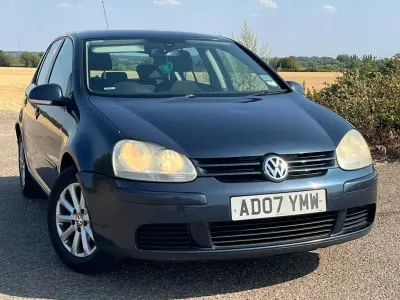 Used VW Golf V Match 2007 Blue Hatchback