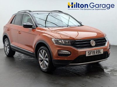 Orange Used 2019 VW T-Roc Design SUV | £16,650 (Fair price)