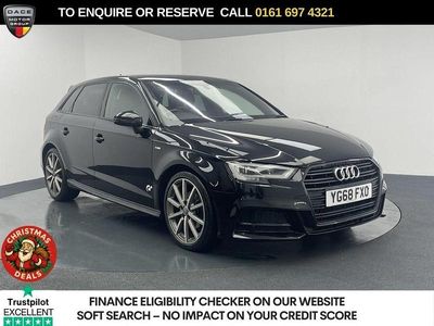 Black Used 2018 Audi A3 Sportback Black Edition Hatchback | £13,470 (Fair price)