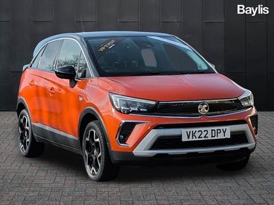 Used Vauxhall Crossland Edition 130 HP (95 kW) 2022 Orange SUV