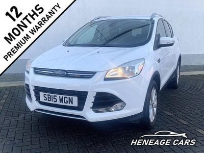White Used 2015 Ford Kuga Titanium SUV | £6,700 (Fair price)