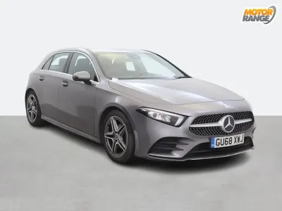 Używany Mercedes A200 AMG line 2018 Szary Hatchback
