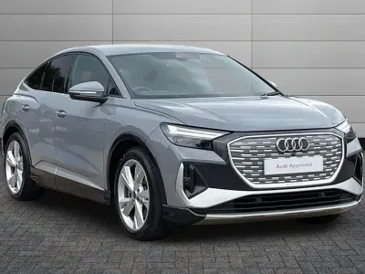 Used Audi Q4 Sportback e-tron S-Line 147 kW (201 HP) 2022 Grey SUV