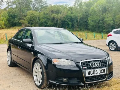 Used Audi A4 S-Line 2005 Black Sedan