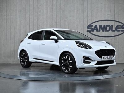 Used Ford Puma ST-Line X 125 HP (91 kW) 2023 White Hatchback