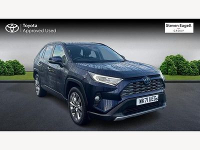Blue Used 2021 Toyota RAV4 Estate | £28,800 (A bit pricey)