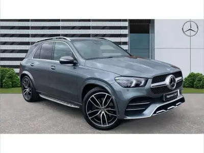 Begagnad Mercedes GLE400 AMG line 325 HK (239 kW) 2021 Grå SUV