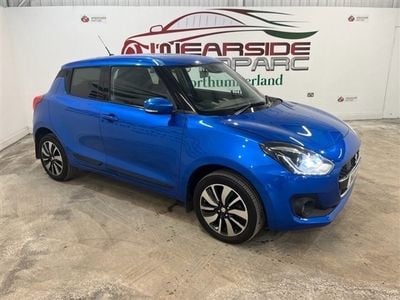 Used Suzuki Swift SZ5 90 HP (66 kW) 2019 Blue Hatchback