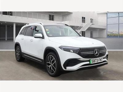 White Used 2023 Mercedes EQB350 AMG Line Premium SUV | £29,795 (Fair price)