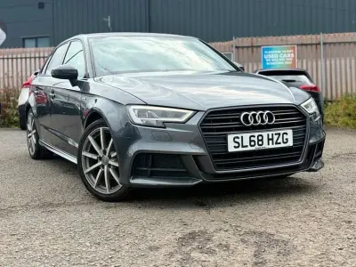 Used Audi A3 Sportback Black Edition 150 HP (110 kW) 2018 Grey Hatchback