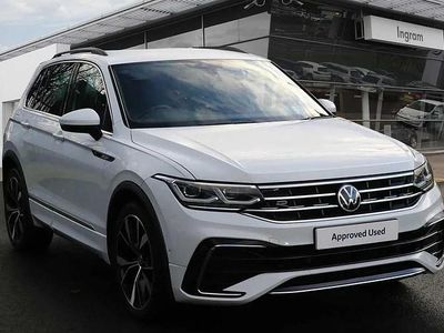 Used VW Tiguan R-line 150 HP (110 kW) 2020 White SUV
