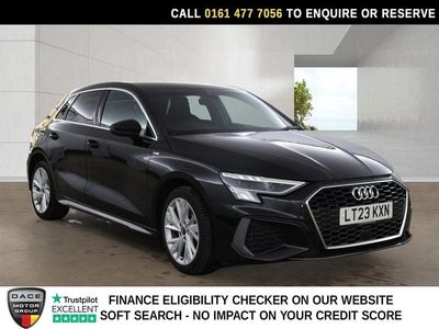 Used Audi A3 Sportback S-Line 2023 Black Hatchback