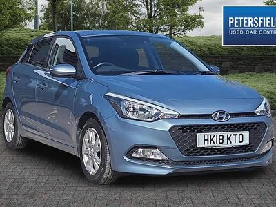 Used Hyundai i20 SE 100 HP (73 kW) 2018 Blue Hatchback