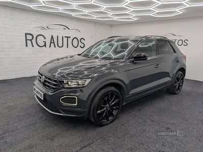 Used VW T-Roc Black Edition 110 HP (80 kW) 2022 Grey SUV