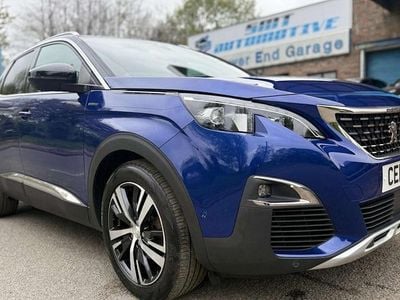 Used Peugeot 3008 GT-line 131 HP (96 kW) 2019 Blue SUV