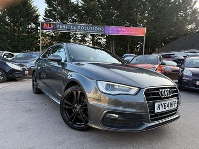 Used Audi A3 S-Line 140 HP (102 kW) 2014 Grey Hatchback