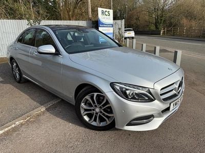 Used Mercedes C200 Premium Plus 184 HP (135 kW) 2015 Silver Sedan