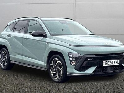 Used Hyundai Kona N Line 120 HP (88 kW) 2024 Green SUV