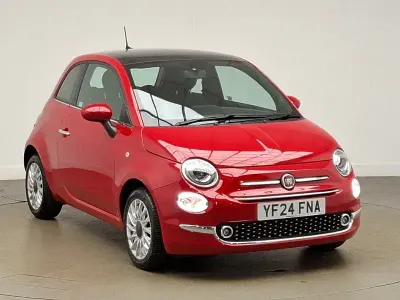 Używany Fiat 500 70 KM (51 kW) 2024 Czerwony Hatchback