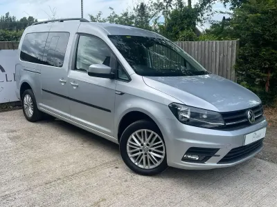 Usado VW Caddy Life 2019 Plateado Monovolumen