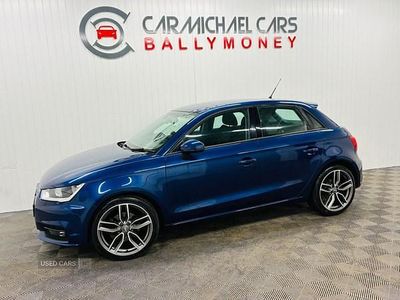 Used Audi A1 Sport 116 HP (85 kW) 2017 Blue Hatchback