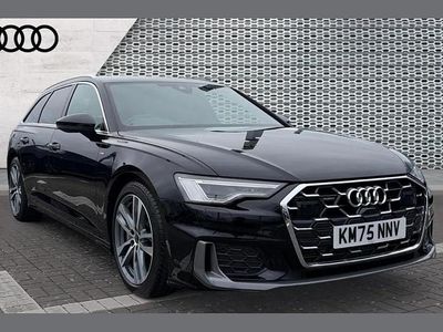 New Audi A6 S-Line 299 HP (219 kW) 2025 Black Estate
