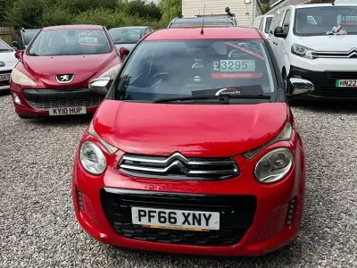 Used Citroën C1 Flair 82 HP (60 kW) 2016 Red Hatchback