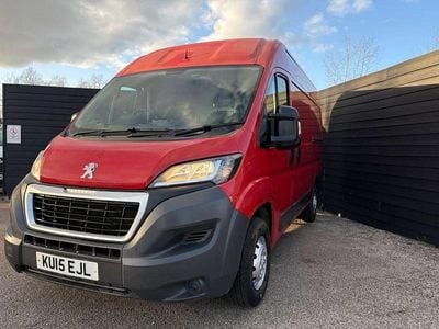 Used Peugeot Boxer 110 HP (80 kW) 2015 Red Van
