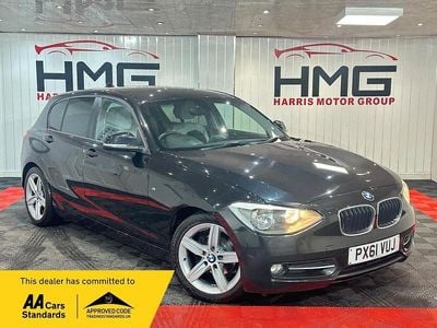 Used BMW 118 Sport Line 2011 Black Hatchback