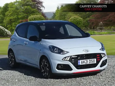 Used Hyundai i10 N Line 100 HP (73 kW) 2021 Blue Hatchback