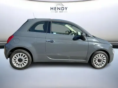 Used Fiat 500 Lounge 69 HP (50 kW) 2018 Grey Hatchback
