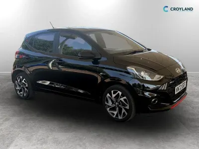 Used Hyundai i10 N Line 100 HP (73 kW) 2022 Black Hatchback