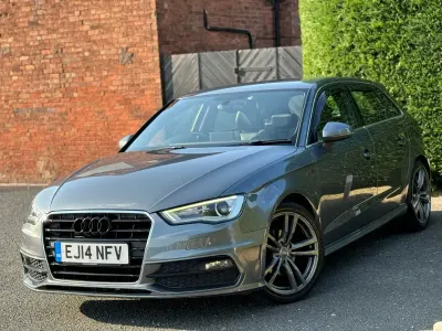 Used Audi A3 S-Line 2014 Grey Hatchback