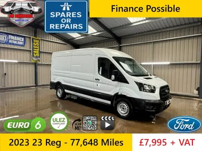 Used Ford Transit 130 HP (95 kW) 2023 White