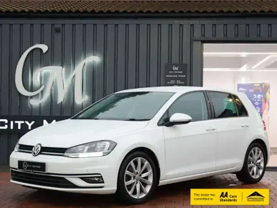 Used VW Golf VII GT 150 HP (110 kW) 2017 White Hatchback