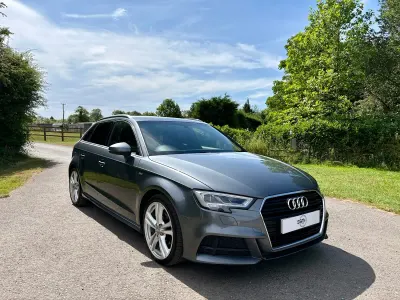 Used Audi A3 S-Line 2017 Grey Hatchback