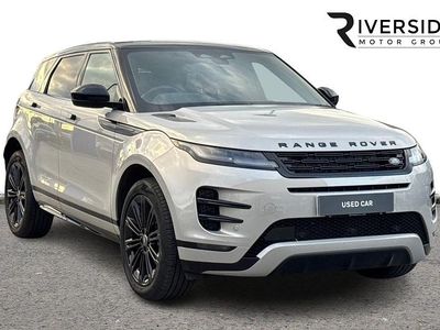 Silver Used 2023 Land Rover Range Rover evoque HSE Dynamic SUV | £34,999 (Expensive)