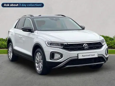 New VW T-Roc Match 2026 White SUV