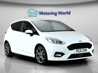 Used Ford Fiesta ST-Line 125 HP (91 kW) 2021 White Hatchback