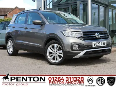 Używany VW T-Cross SE 115 KM (84 kW) 2020 Szary SUV