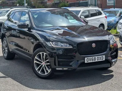 Used Jaguar F-Pace R-Sport 240 HP (176 kW) 2018 Black SUV