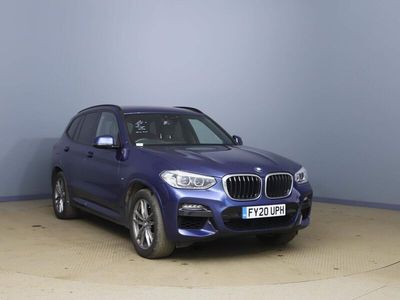 Used BMW X3 M Sport 190 HP (139 kW) 2020 Blue SUV