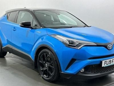 Used Toyota C-HR 122 HP (89 kW) 2019 Blue/black SUV