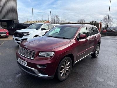 Used Jeep Grand Cherokee Summit 250 HP (183 kW) 2017 Red SUV