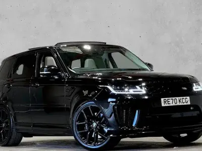 Used Land Rover Range Rover Sport SVR 575 HP (422 kW) 2020 Black SUV